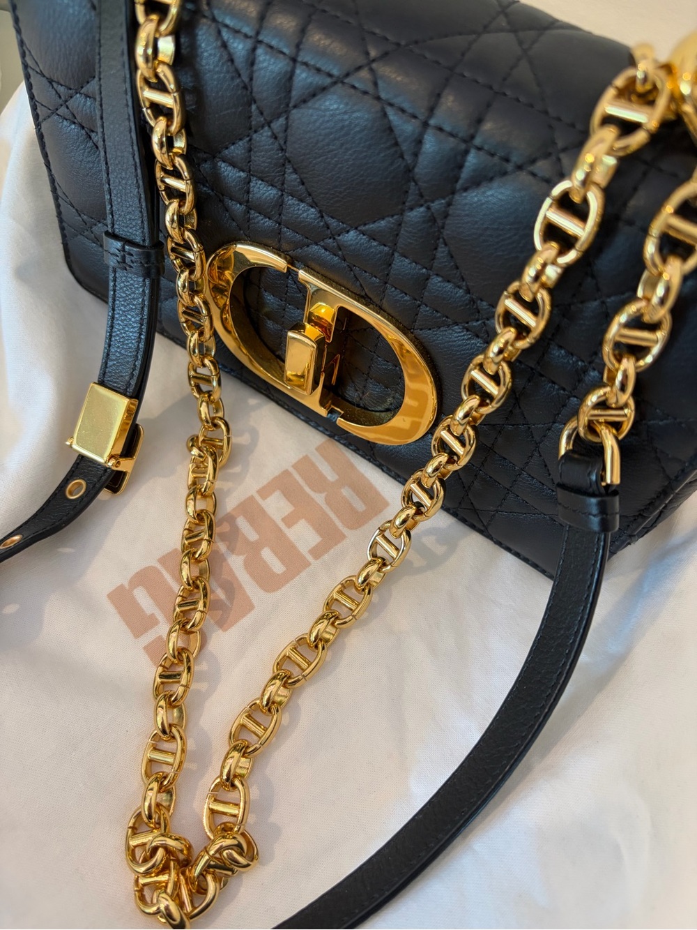 Christian Dior Cannage Caro Small Crossbody Bag - Picture 2 of 8